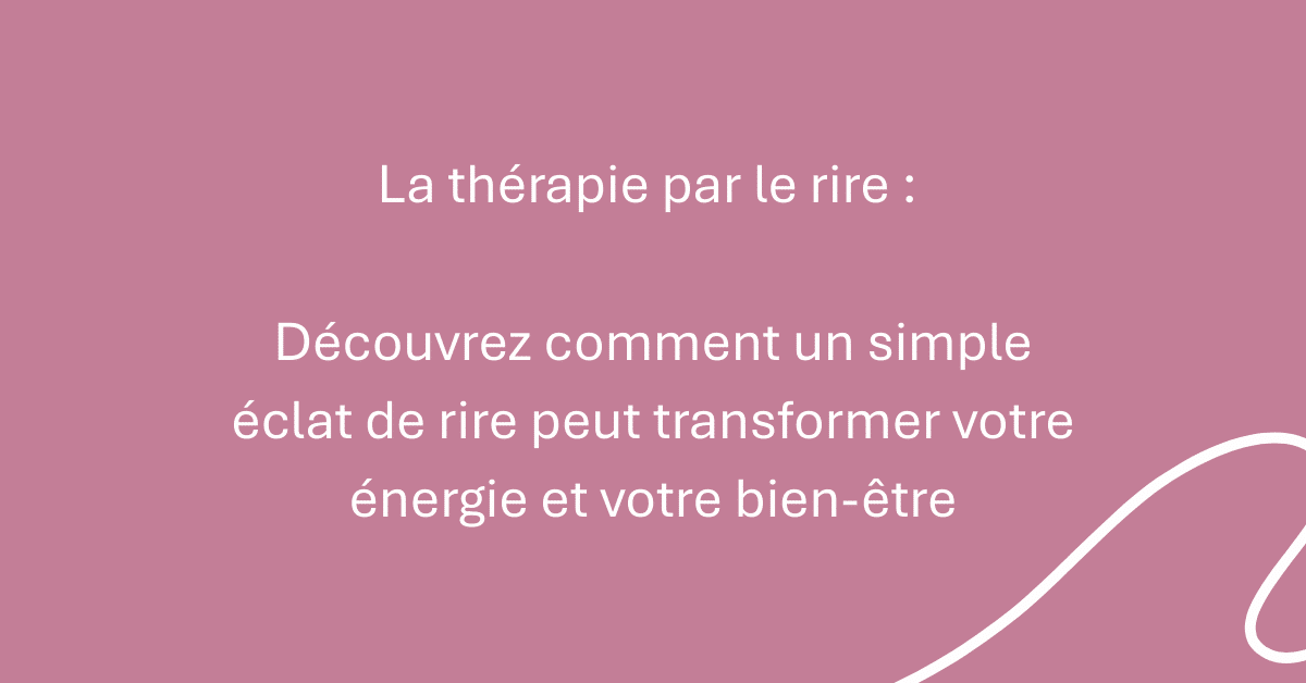 Image mise en avant pour l'article sur la thérapie par le rire